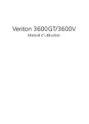 Acer Veriton-3600GT Veriton 3600GT User's Guide FR